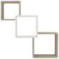 vidaXL Cube Wandregale Weiß Sonoma-Eiche 68x15x68 cm Holzwerkstoff vidaXL Cube Wandregale Weiß Sonoma-Eiche 68x15x68 cm Holzwerkstoff