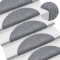 vidaXL Selbstklebende Treppenmatten 5 Stk. Hellgrau 56x17x3 cm vidaXL Selbstklebende Treppenmatten 5 Stk. Hellgrau 56x17x3 cm
