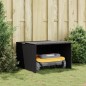 vidaXL Mähroboter-Garage Schwarz 86x90x52/57 cm Poly Rattan vidaXL Mähroboter-Garage Schwarz 86x90x52/57 cm Poly Rattan