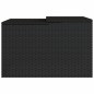 vidaXL Mähroboter-Garage Schwarz 86x90x52/57 cm Poly Rattan vidaXL Mähroboter-Garage Schwarz 86x90x52/57 cm Poly Rattan