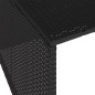vidaXL Mähroboter-Garage Schwarz 86x90x52/57 cm Poly Rattan vidaXL Mähroboter-Garage Schwarz 86x90x52/57 cm Poly Rattan