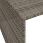 vidaXL Mähroboter-Garage Grau 86x90x52/57 cm Poly Rattan vidaXL Mähroboter-Garage Grau 86x90x52/57 cm Poly Rattan