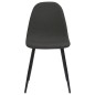 vidaXL Esszimmerstühle 4 Stk. 45x53,5x83 Schwarz Kunstleder vidaXL Esszimmerstühle 4 Stk. 45x53,5x83 Schwarz Kunstleder