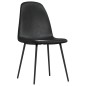 vidaXL Esszimmerstühle 6 Stk. Schwarz Kunstleder vidaXL Esszimmerstühle 6 Stk. Schwarz Kunstleder