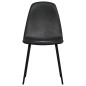 vidaXL Esszimmerstühle 6 Stk. Schwarz Kunstleder vidaXL Esszimmerstühle 6 Stk. Schwarz Kunstleder