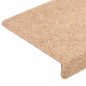 vidaXL Treppenmatten 5 Stk. Braun 65x21x4 cm Nadelvlies vidaXL Treppenmatten 5 Stk. Braun 65x21x4 cm Nadelvlies