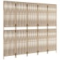 vidaXL Paravent 5-tlg. Beige Poly Rattan vidaXL Paravent 5-tlg. Beige Poly Rattan