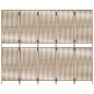 vidaXL Paravent 5-tlg. Beige Poly Rattan vidaXL Paravent 5-tlg. Beige Poly Rattan