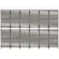 vidaXL Paravent 6-tlg. Grau Poly Rattan vidaXL Paravent 6-tlg. Grau Poly Rattan