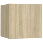 vidaXL 7-tlg. TV-Schrank-Set Sonoma-Eiche Holzwerkstoff vidaXL 7-tlg. TV-Schrank-Set Sonoma-Eiche Holzwerkstoff