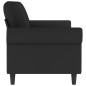 vidaXL 3-Sitzer-Sofa Schwarz 180 cm Samt vidaXL 3-Sitzer-Sofa Schwarz 180 cm Samt