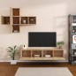 vidaXL 7-tlg. TV-Schrank-Set Sonoma-Eiche Holzwerkstoff vidaXL 7-tlg. TV-Schrank-Set Sonoma-Eiche Holzwerkstoff