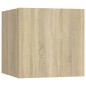 vidaXL 7-tlg. TV-Schrank-Set Sonoma-Eiche Holzwerkstoff vidaXL 7-tlg. TV-Schrank-Set Sonoma-Eiche Holzwerkstoff