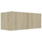 vidaXL 7-tlg. TV-Schrank-Set Sonoma-Eiche Holzwerkstoff vidaXL 7-tlg. TV-Schrank-Set Sonoma-Eiche Holzwerkstoff