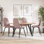 vidaXL Esszimmerstühle 4 Stk. Rosa Samt vidaXL Esszimmerstühle 4 Stk. Rosa Samt