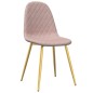 vidaXL Esszimmerstühle 6 Stk. Rosa Samt vidaXL Esszimmerstühle 6 Stk. Rosa Samt