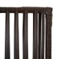 vidaXL Paravent 6-tlg. Braun Poly Rattan vidaXL Paravent 6-tlg. Braun Poly Rattan