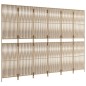 vidaXL Paravent 6-tlg. Beige Poly Rattan vidaXL Paravent 6-tlg. Beige Poly Rattan