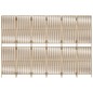 vidaXL Paravent 6-tlg. Beige Poly Rattan vidaXL Paravent 6-tlg. Beige Poly Rattan