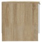 vidaXL TV-Schrank Weiß und Sonoma-Eiche 102x35x36,5 cm Holzwerkstoff vidaXL TV-Schrank Weiß und Sonoma-Eiche 102x35x36,5 cm Holzwerkstoff