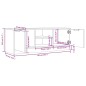 vidaXL TV-Schrank Weiß und Sonoma-Eiche 102x35x36,5 cm Holzwerkstoff vidaXL TV-Schrank Weiß und Sonoma-Eiche 102x35x36,5 cm Holzwerkstoff