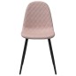 vidaXL Esszimmerstühle 2 Stk. Rosa Samt vidaXL Esszimmerstühle 2 Stk. Rosa Samt