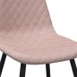 vidaXL Esszimmerstühle 2 Stk. Rosa Samt vidaXL Esszimmerstühle 2 Stk. Rosa Samt