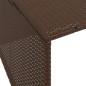 vidaXL Mähroboter-Garage Braun 86x90x52/57 cm Poly Rattan vidaXL Mähroboter-Garage Braun 86x90x52/57 cm Poly Rattan