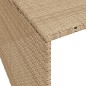 vidaXL Mähroboter-Garage Beige 86x90x52/57 cm Poly Rattan vidaXL Mähroboter-Garage Beige 86x90x52/57 cm Poly Rattan