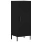 Highboard Schwarz 34,5x34x180 cm Holzwerkstoff Highboard Schwarz 34,5x34x180 cm Holzwerkstoff