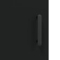 Highboard Schwarz 34,5x34x180 cm Holzwerkstoff Highboard Schwarz 34,5x34x180 cm Holzwerkstoff