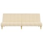 vidaXL Schlafsofa 2-Sitzer Creme Stoff vidaXL Schlafsofa 2-Sitzer Creme Stoff