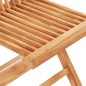 3-tlg. Bistro-Set mit Taupe Kissen Massivholz Teak 3-tlg. Bistro-Set mit Taupe Kissen Massivholz Teak