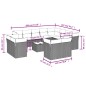 vidaXL 13-tlg. Garten-Sofagarnitur mit Kissen Beige Poly Rattan vidaXL 13-tlg. Garten-Sofagarnitur mit Kissen Beige Poly Rattan
