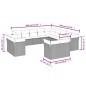 vidaXL 13-tlg. Garten-Sofagarnitur mit Kissen Schwarz Poly Rattan vidaXL 13-tlg. Garten-Sofagarnitur mit Kissen Schwarz Poly Rattan