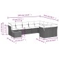 vidaXL 10-tlg. Garten-Sofagarnitur mit Kissen Beige Poly Rattan vidaXL 10-tlg. Garten-Sofagarnitur mit Kissen Beige Poly Rattan