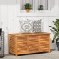 vidaXL Gartenbox mit Lüftungsschlitzen 113x50x56 cm Massivholz Akazie vidaXL Gartenbox mit Lüftungsschlitzen 113x50x56 cm Massivholz Akazie