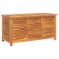 vidaXL Gartenbox mit Lüftungsschlitzen 113x50x56 cm Massivholz Akazie vidaXL Gartenbox mit Lüftungsschlitzen 113x50x56 cm Massivholz Akazie