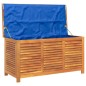 vidaXL Gartenbox mit Lüftungsschlitzen 113x50x56 cm Massivholz Akazie vidaXL Gartenbox mit Lüftungsschlitzen 113x50x56 cm Massivholz Akazie