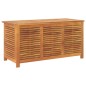 vidaXL Gartenbox mit Lüftungsschlitzen 113x50x56 cm Massivholz Akazie vidaXL Gartenbox mit Lüftungsschlitzen 113x50x56 cm Massivholz Akazie