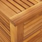 vidaXL Gartenbox mit Lüftungsschlitzen 113x50x56 cm Massivholz Akazie vidaXL Gartenbox mit Lüftungsschlitzen 113x50x56 cm Massivholz Akazie