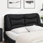 vidaXL Kopfteil-Kissen Schwarz 120 cm Kunstleder vidaXL Kopfteil-Kissen Schwarz 120 cm Kunstleder