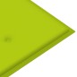 vidaXL Stapelbare Gartenbank mit Auflage 159 cm Massivholz Teak vidaXL Stapelbare Gartenbank mit Auflage 159 cm Massivholz Teak
