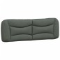 vidaXL Kopfteil-Kissen Dunkelgrau 160 cm Stoff vidaXL Kopfteil-Kissen Dunkelgrau 160 cm Stoff