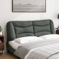 vidaXL Kopfteil-Kissen Dunkelgrau 160 cm Stoff vidaXL Kopfteil-Kissen Dunkelgrau 160 cm Stoff
