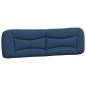 vidaXL Kopfteil-Kissen Blau 180 cm Stoff vidaXL Kopfteil-Kissen Blau 180 cm Stoff