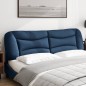 vidaXL Kopfteil-Kissen Blau 180 cm Stoff vidaXL Kopfteil-Kissen Blau 180 cm Stoff