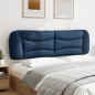 vidaXL Kopfteil-Kissen Blau 180 cm Stoff vidaXL Kopfteil-Kissen Blau 180 cm Stoff