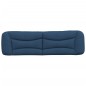 vidaXL Kopfteil-Kissen Blau 180 cm Stoff vidaXL Kopfteil-Kissen Blau 180 cm Stoff