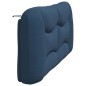 vidaXL Kopfteil-Kissen Blau 180 cm Stoff vidaXL Kopfteil-Kissen Blau 180 cm Stoff